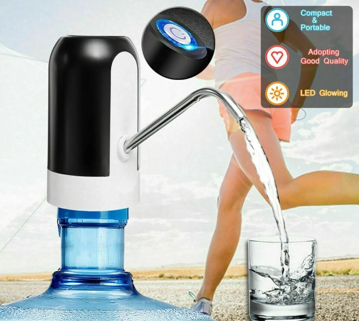 2 DISPENSADOR ELECTRICO DE AGUA+ENVIO GRATIS