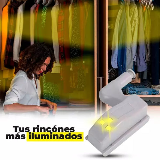 LUZ LED PARA BISAGRAS DE COCINA X4 UNIDADES