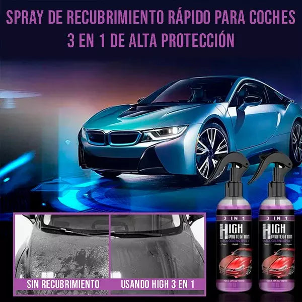 PROTECTOR Y CERA PARA AUTO - HIGH PROTECTION 3 EN 1