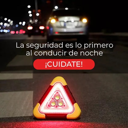 🔥POTENTE TRIANGULO LUZ LED DE CARRETERAS🔥