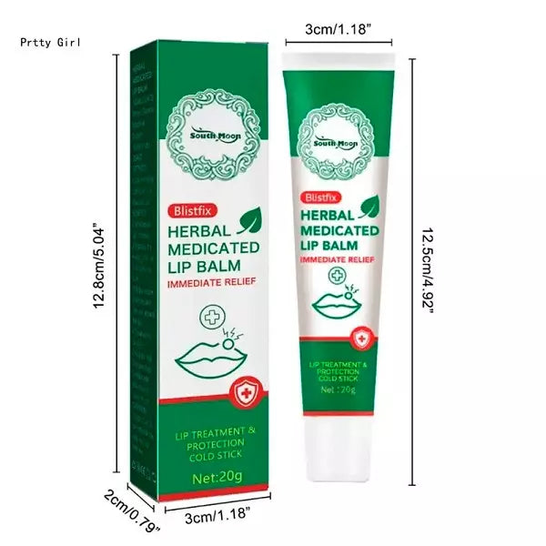 BALSAMO LABIAL HERBAL CON TRATAMIENTO PARA AMPOLLAS