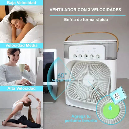 VENTILADOR PORTATIL PRO REFRESCANTE PREMIUN