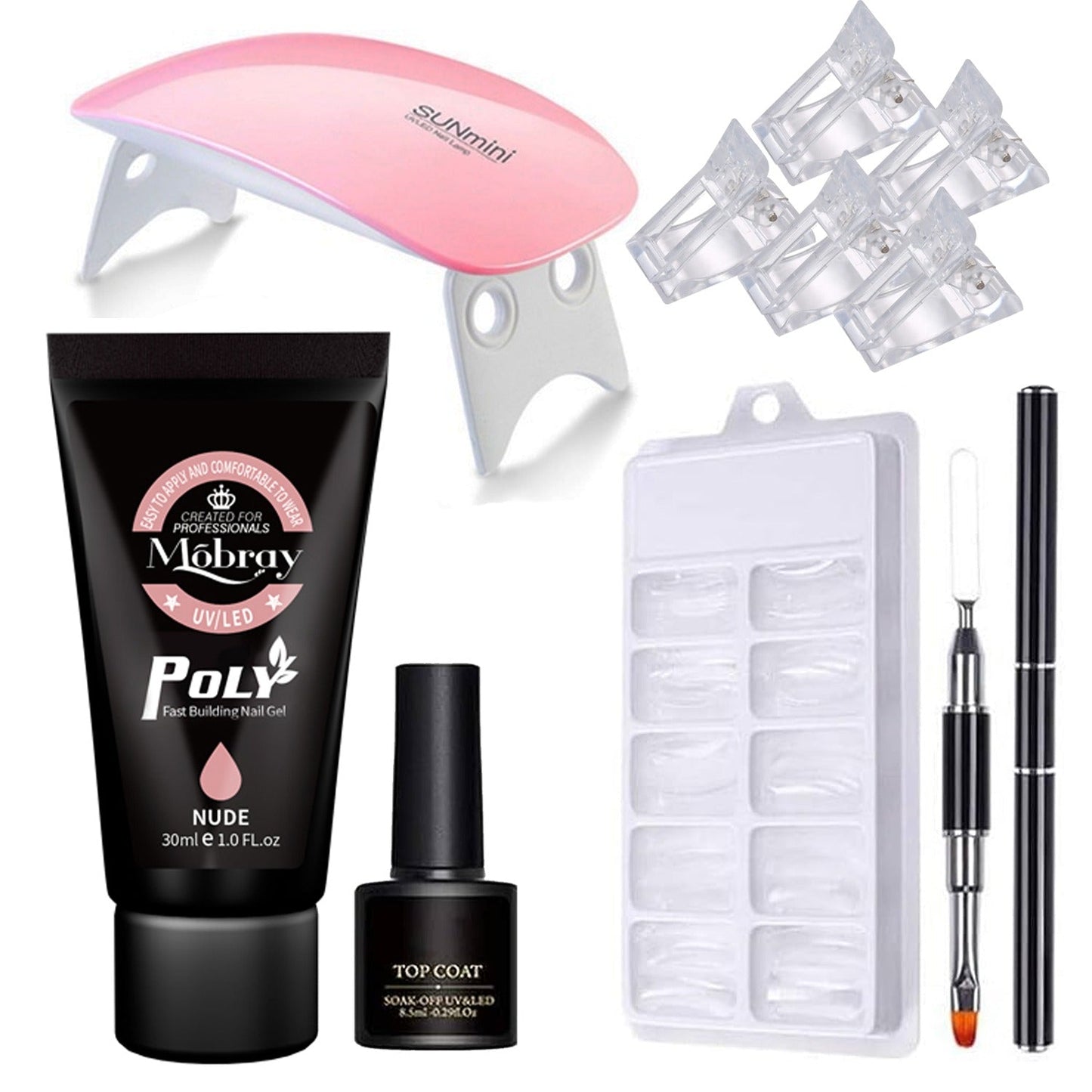 COMBO DE POLIGEL UÑAS SUPER OFERTA